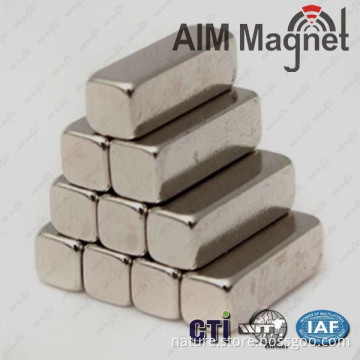 Nickel 14x4x2.5mm Neodymium Magnet
